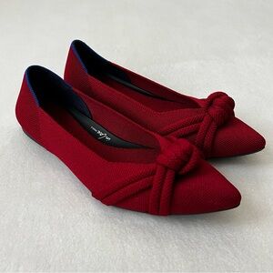 Rothy's Women’s The Knot Point II Flats Size 8 Candied Berry
